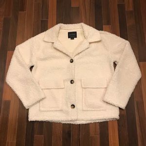 Cream Teddy Jacket by Sanctuary